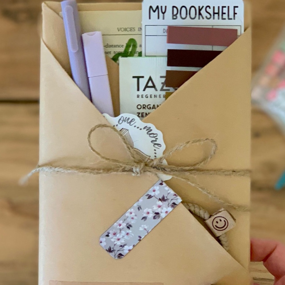 Mystery Romance Book Bundle with goodies inside.